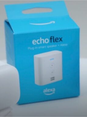 Amazon Echo Flex Smart Plug-In Speaker - White
